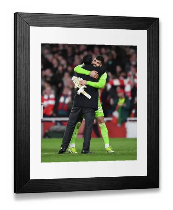 Framed Print : Arsenal FC v FC Porto: Round of 16 Second Leg - UEFA Champions League 2023 / 24