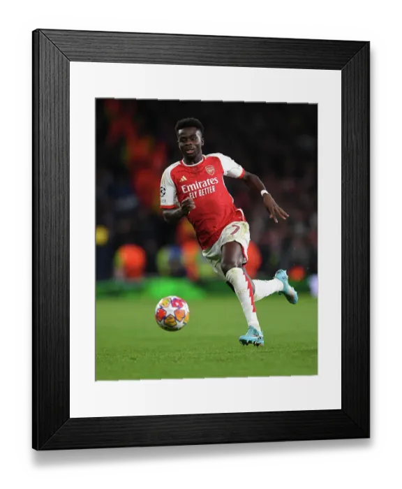 Framed Print : Arsenal FC v FC Porto: Round of 16 Second Leg - UEFA Champions League 2023 / 24