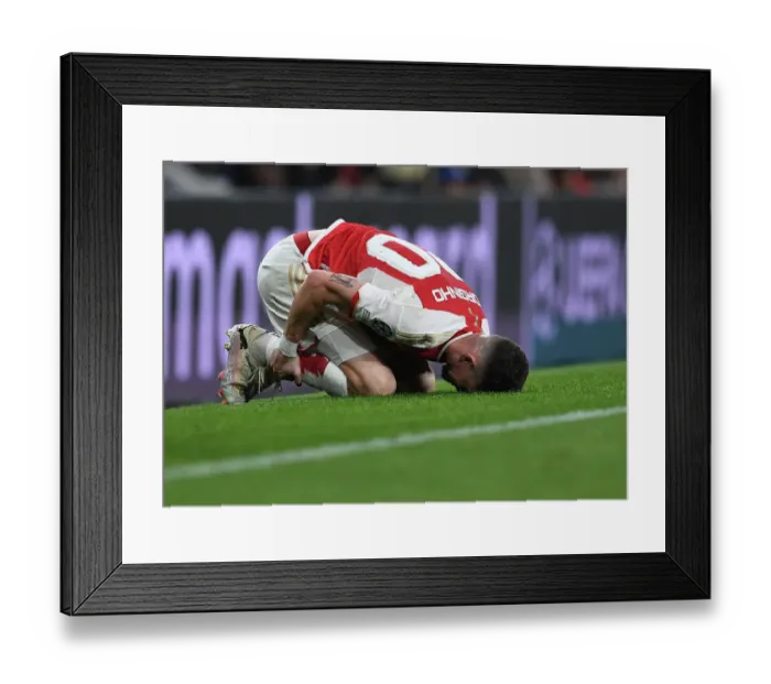 Framed Print : Arsenal FC v FC Porto: Round of 16 Second Leg - UEFA Champions League 2023 / 24