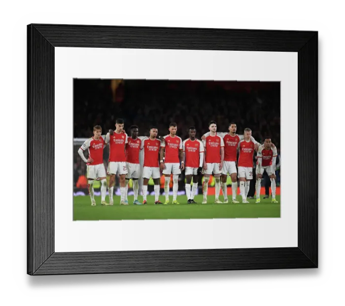 Framed Print : Arsenal FC v FC Porto: Round of 16 Second Leg - UEFA Champions League 2023 / 24