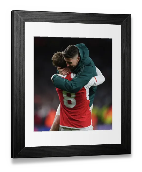 Framed Print : Arsenal FC v FC Porto: Round of 16 Second Leg - UEFA Champions League 2023 / 24