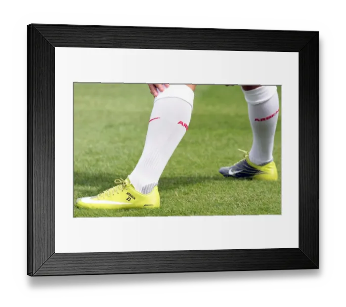 Framed Print : Andrey Arshavin (Arsenal) boots. Barnet 0: 4 Arsenal. Pre Season Friendly Framed Print : Andrey Arshavin (Arsenal) boots. Barnet 0: 4 Arsenal. Pre Season Friendly