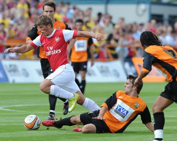 Arsenal's Andrey Arshavin Shines in 4-0 Pre-Season Victory over Barnet's Ricky Holmes
