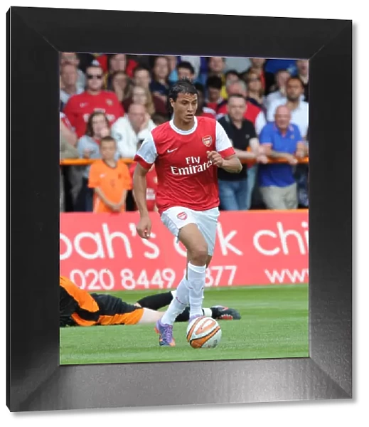 Marouane Chamakh (Arsenal). Barnet 0: 4 Arsenal, Pre season friendly, Underhill Stadium