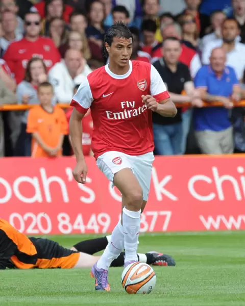Marouane Chamakh (Arsenal). Barnet 0: 4 Arsenal, Pre season friendly, Underhill Stadium