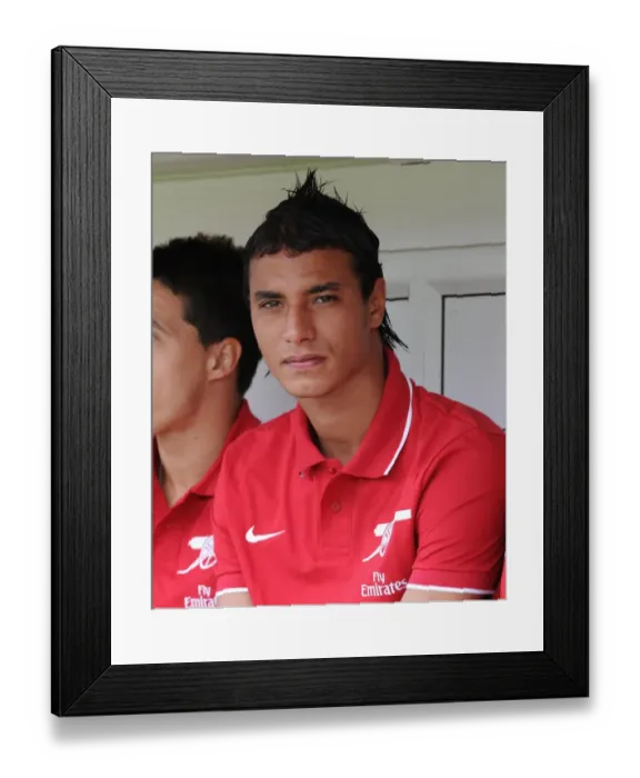 Framed Print : Marouane Chamakh Shines: Arsenal Cruises to 4-0 Pre-Season Victory over Barnet Framed Print : Marouane Chamakh Shines: Arsenal Cruises to 4-0 Pre-Season Victory over Barnet