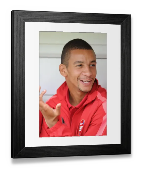 Framed Print : Arsenal's Craig Eastmond Shines in 4-0 Pre-Season Victory over Barnet Framed Print : Arsenal's Craig Eastmond Shines in 4-0 Pre-Season Victory over Barnet
