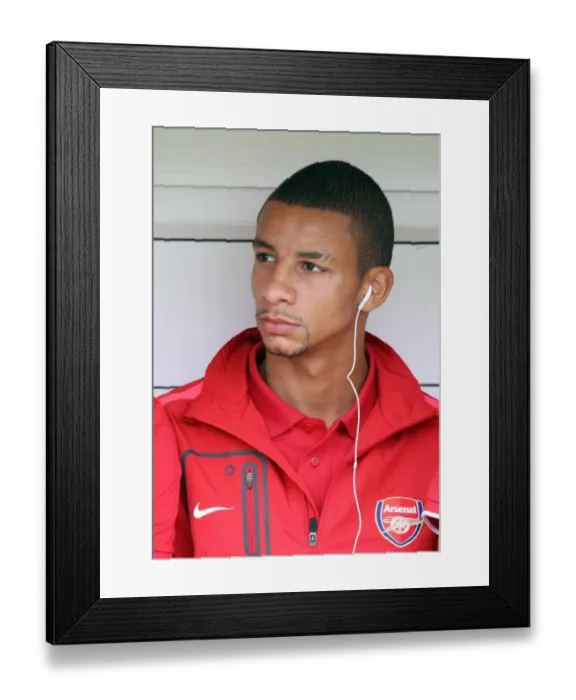 Framed Print : Arsenal's Craig Eastmond Stars in 4-0 Pre-Season Win over Barnet Framed Print : Arsenal's Craig Eastmond Stars in 4-0 Pre-Season Win over Barnet