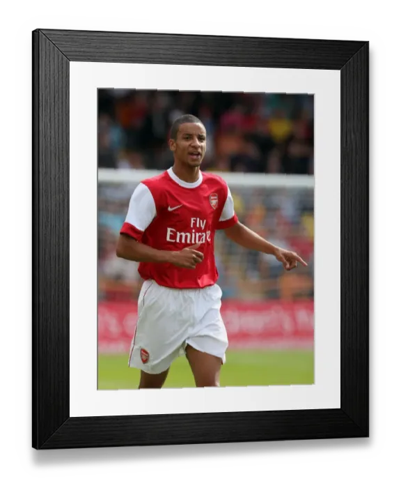 Framed Print : Arsenal's Craig Eastmond Shines in 4-0 Pre-Season Victory over Barnet Framed Print : Arsenal's Craig Eastmond Shines in 4-0 Pre-Season Victory over Barnet