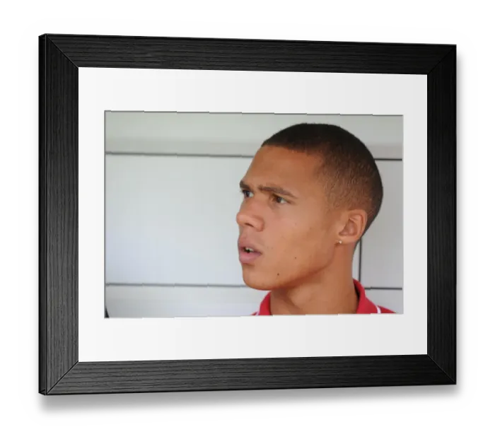Framed Print : Arsenal's Kieran Gibbs Shines in Pre-Season Victory over Barnet (17-7-2010) Framed Print : Arsenal's Kieran Gibbs Shines in Pre-Season Victory over Barnet (17-7-2010)