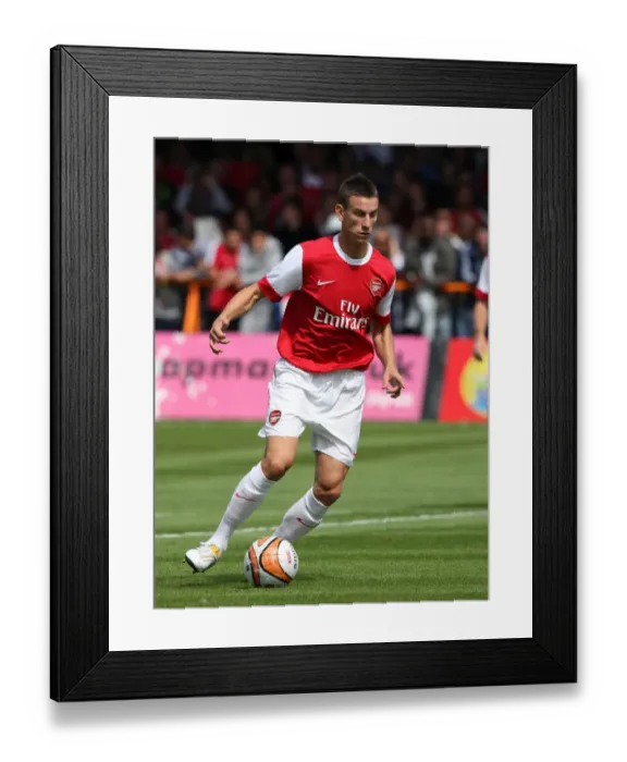 Framed Print : Arsenal's Koscielny Stars in Pre-Season Victory over Barnet (17 / 7 / 10): 4-0 Framed Print : Arsenal's Koscielny Stars in Pre-Season Victory over Barnet (17 / 7 / 10): 4-0
