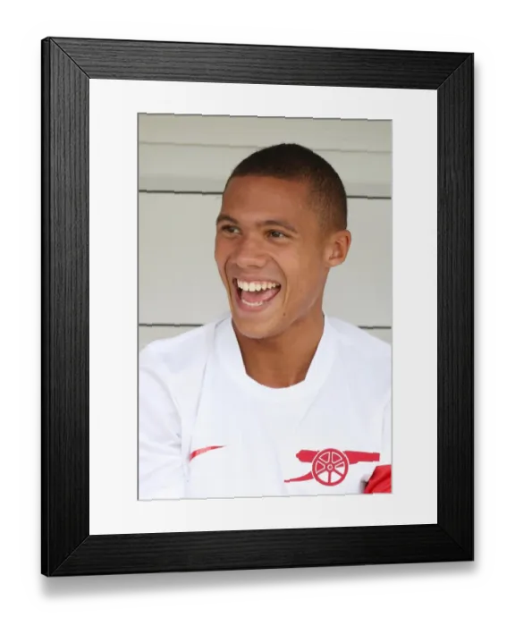 Framed Print : Arsenal's Kieran Gibbs Shines in Pre-Season Victory: 4-0 over Barnet (2010) Framed Print : Arsenal's Kieran Gibbs Shines in Pre-Season Victory: 4-0 over Barnet (2010)