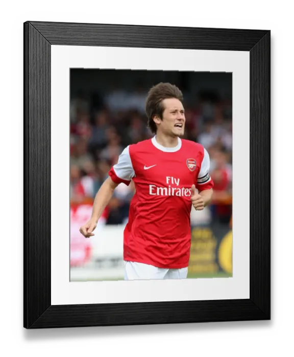 Framed Print : Tomas Rosicky Shines in Arsenal's 4-0 Pre-Season Victory over Barnet Framed Print : Tomas Rosicky Shines in Arsenal's 4-0 Pre-Season Victory over Barnet