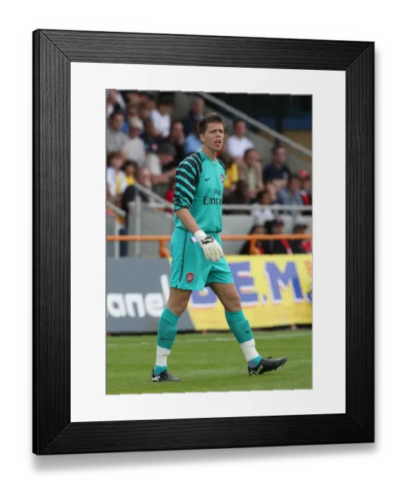 Framed Print : Wojciech Szczesny's Dominance: Arsenal Crushes Barnet 4-0 in Pre-Season Friendly Framed Print : Wojciech Szczesny's Dominance: Arsenal Crushes Barnet 4-0 in Pre-Season Friendly