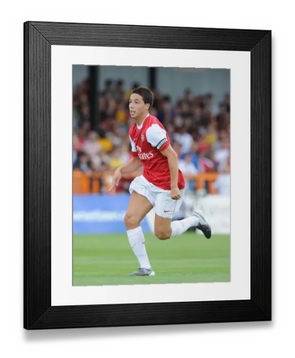 Framed Print : Samir Nasri Stars: Arsenal Cruises to 4-0 Pre-Season Victory over Barnet Framed Print : Samir Nasri Stars: Arsenal Cruises to 4-0 Pre-Season Victory over Barnet