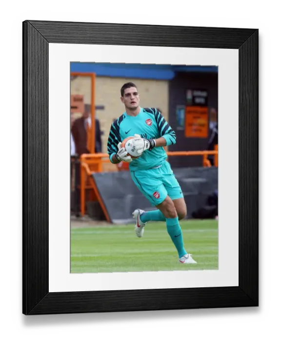 Framed Print : Vito Mannone's Shine: Arsenal's Dominant 4-0 Pre-Season Win Against Barnet (2010) Framed Print : Vito Mannone's Shine: Arsenal's Dominant 4-0 Pre-Season Win Against Barnet (2010)