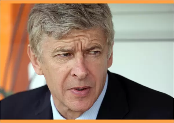Arsene Wenger the Arsenal Manager. Barnet 0: 4 Arsenal. Pre Season Friendly