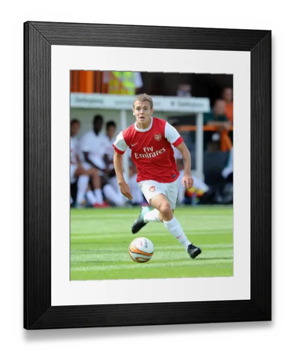 Framed Print : Jack Wilshere (Arsenal). Barnet 0: 4 Arsenal, Pre season friendly, Underhill Stadium