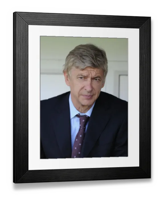 Framed Print : Arsene Wenger Guides Arsenal to Dominant 4-0 Pre-Season Win