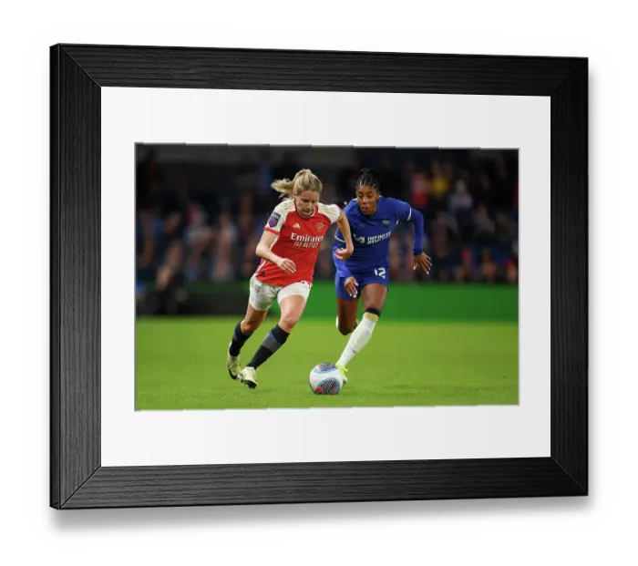 Framed Print : Chelsea FC v Arsenal FC - Barclays Women´s Super League Chelsea FC v Arsenal FC - Barclays Women´s Super League