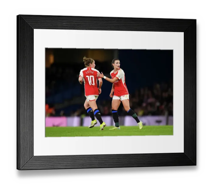 Framed Print : Chelsea FC v Arsenal FC - Barclays Women´s Super League Chelsea FC v Arsenal FC - Barclays Women´s Super League