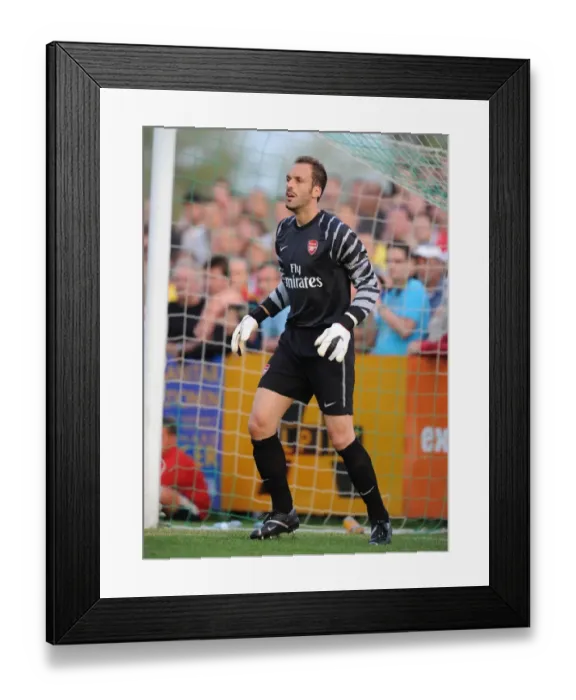 Framed Print : Almunia's Shining Performance: Arsenal's 4-0 Triumph Over SC Neusiedl Framed Print : Almunia's Shining Performance: Arsenal's 4-0 Triumph Over SC Neusiedl