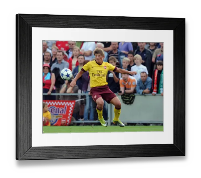 Framed Print : Arsenal's Andrey Arshavin Shines in 4-0 Win Over SC Neusiedl