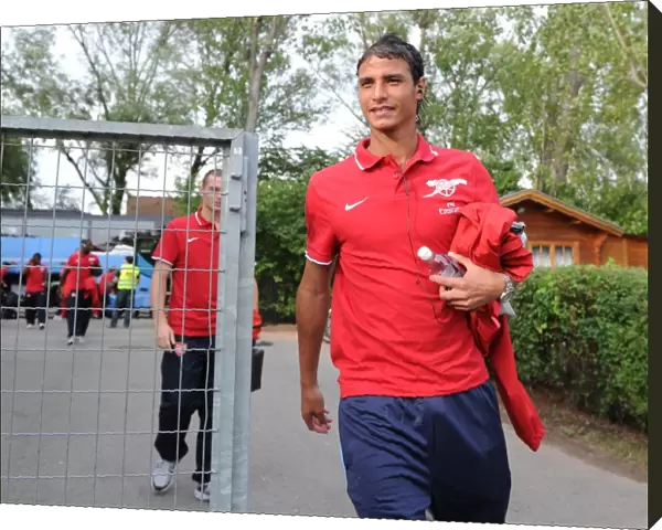 Marouane Chamakh (Arsenal). SC Neusiedl 0: 4 Arsenal, Sportzentrum Neusiedl