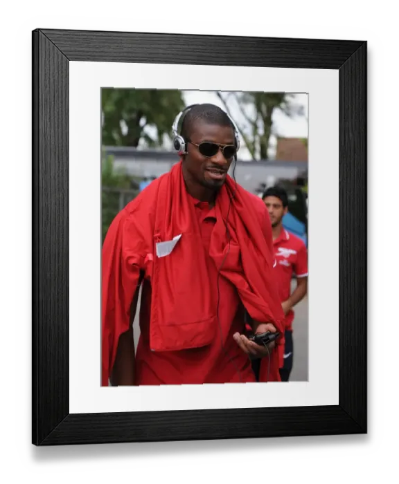 Framed Print : Abou Diaby (Arsenal). SC Neusiedl 0: 4 Arsenal, Sportzentrum Neusiedl, Austria, 27 / 7 / 2010 Framed Print : Abou Diaby (Arsenal). SC Neusiedl 0: 4 Arsenal, Sportzentrum Neusiedl, Austria, 27 / 7 / 2010