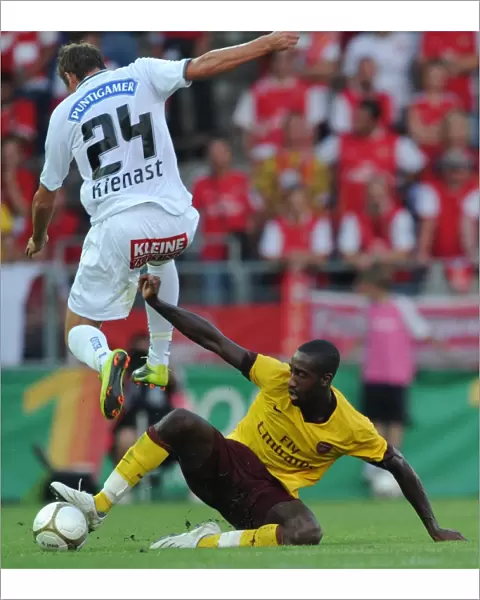 Johan Djourou (Arsenal) Roman Kienast (Sturm Graz). Sturm Graz 0: 4 Arsenal