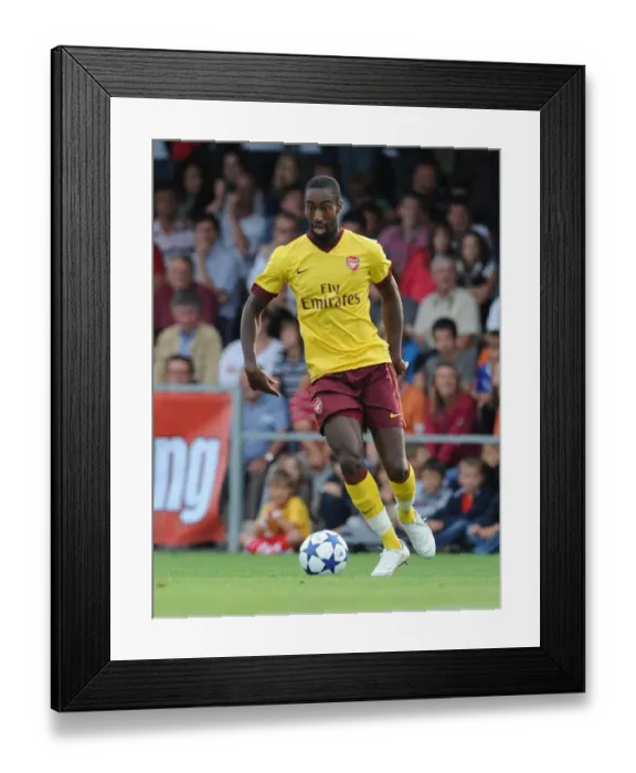 Framed Print : Johan Djourou (Arsenal). SC Neusiedl 0: 4 Arsenal, Sportzentrum Neusiedl Framed Print : Johan Djourou (Arsenal). SC Neusiedl 0: 4 Arsenal, Sportzentrum Neusiedl
