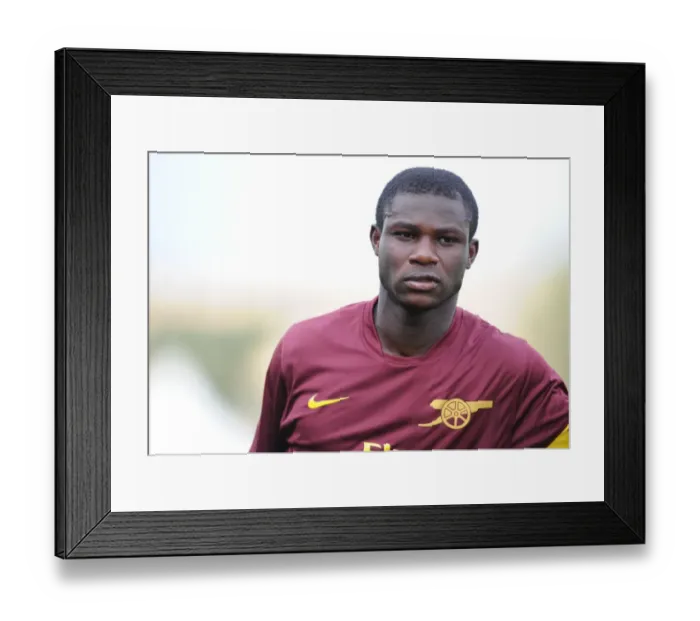 Framed Print : Arsenal's Emmanuel Frimpong Shines in 4-0 Win Over SC Neusiedl Framed Print : Arsenal's Emmanuel Frimpong Shines in 4-0 Win Over SC Neusiedl