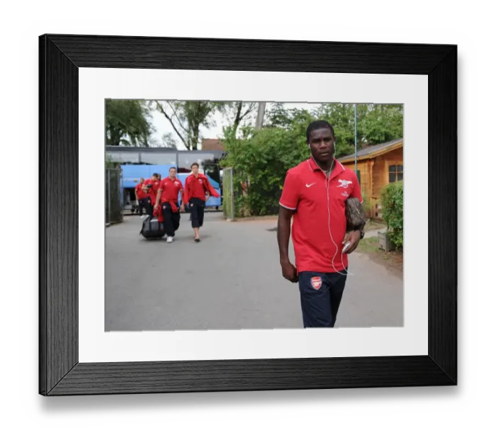 Framed Print : Arsenal's Emmanuel Frimpong Shines in 4-0 Victory over SC Neusiedl Framed Print : Arsenal's Emmanuel Frimpong Shines in 4-0 Victory over SC Neusiedl