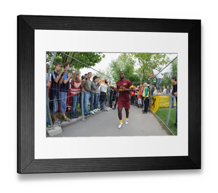 Framed Print : Arsenal's Emmanuel Frimpong Stars in 4-0 Win Over SC Neusiedl Framed Print : Arsenal's Emmanuel Frimpong Stars in 4-0 Win Over SC Neusiedl