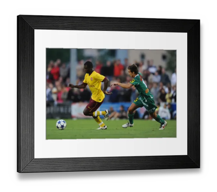 Framed Print : Emmanuel Frimpong (Arsenal) Linshalm (Neusiedl). SC Neusiedl 0: 4 Arsenal Framed Print : Emmanuel Frimpong (Arsenal) Linshalm (Neusiedl). SC Neusiedl 0: 4 Arsenal