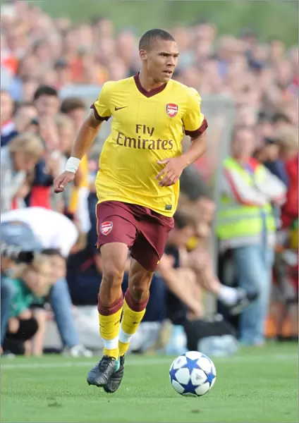 Kieran Gibbs (Arsenal). SC Neusiedl 0: 4 Arsenal, Sportzentrum Neusiedl