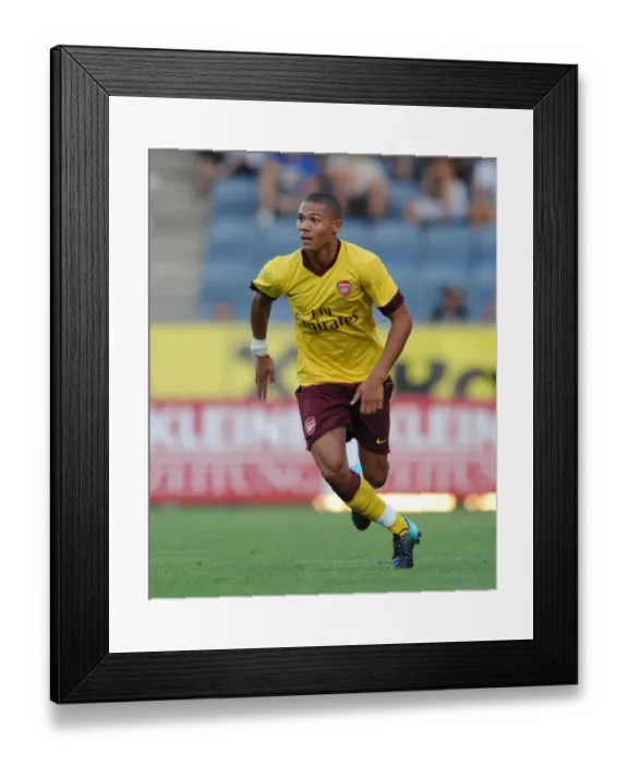 Framed Print : Kieran Gibbs Shines in Arsenal's 4-0 Victory over Sturm Graz, Austria 2010 Framed Print : Kieran Gibbs Shines in Arsenal's 4-0 Victory over Sturm Graz, Austria 2010