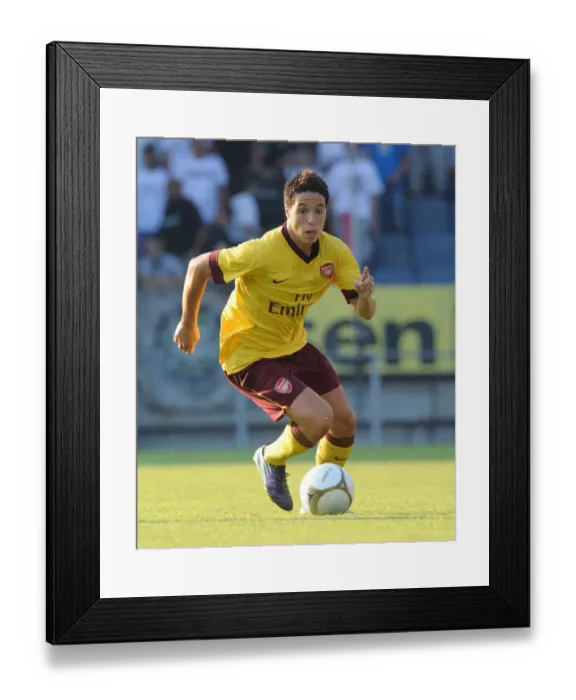 Framed Print : Samir Nasri's Dominant Display: Arsenal's 4-0 Victory Over Sturm Graz, Austria 2010 Framed Print : Samir Nasri's Dominant Display: Arsenal's 4-0 Victory Over Sturm Graz, Austria 2010