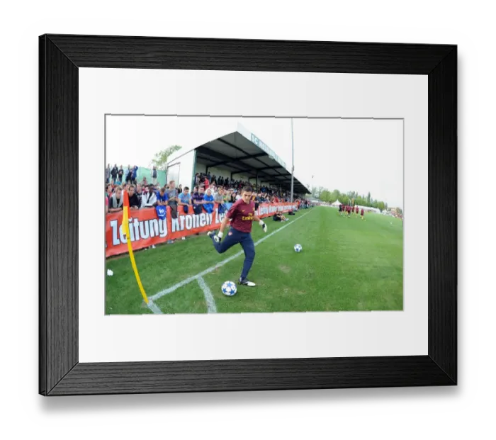 Framed Print : Arsenal's Vito Mannone Shines: 4-0 Crush of SC Neusiedl Framed Print : Arsenal's Vito Mannone Shines: 4-0 Crush of SC Neusiedl