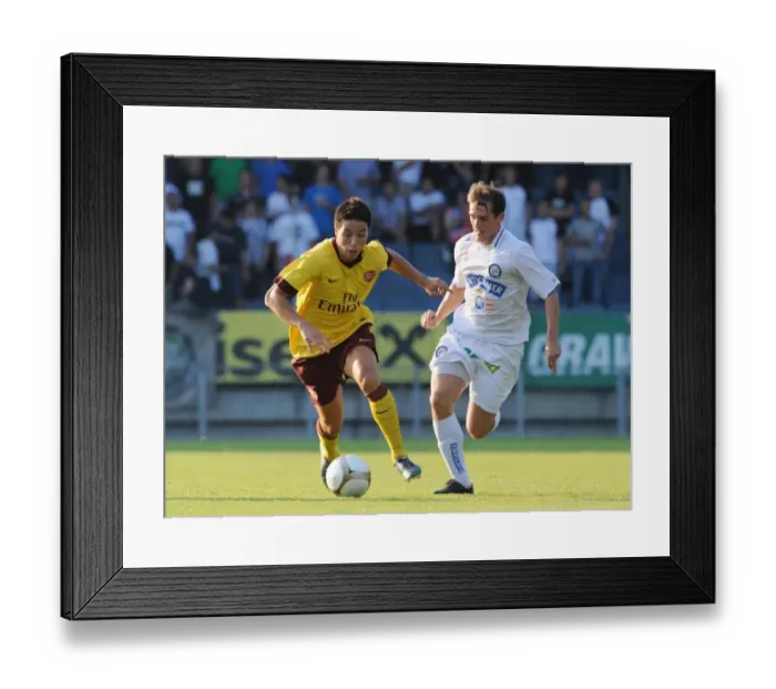 Framed Print : Samir Nasri's Brilliant Performance Powers Arsenal to 4-0 Victory Over Sturm Graz Framed Print : Samir Nasri's Brilliant Performance Powers Arsenal to 4-0 Victory Over Sturm Graz