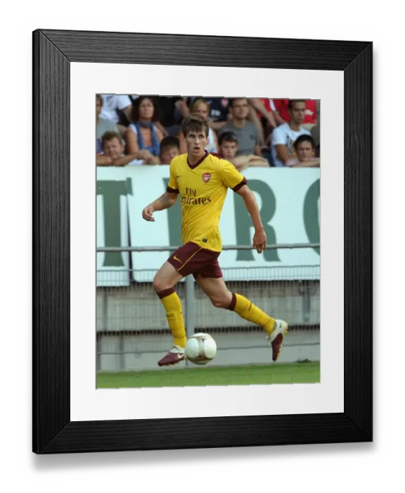 Framed Print : Harvard Nordtveit Leads Arsenal to 4-0 Victory over Sturm Graz, Austria 2010 Framed Print : Harvard Nordtveit Leads Arsenal to 4-0 Victory over Sturm Graz, Austria 2010
