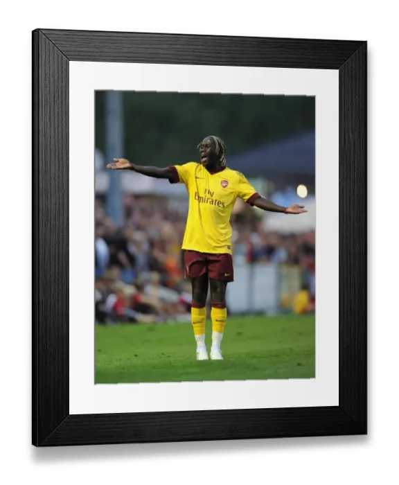 Framed Print : Bacary Sagna (Arsenal). SC Neusiedl 0: 4 Arsenal, Sportzentrum Neusiedl Framed Print : Bacary Sagna (Arsenal). SC Neusiedl 0: 4 Arsenal, Sportzentrum Neusiedl