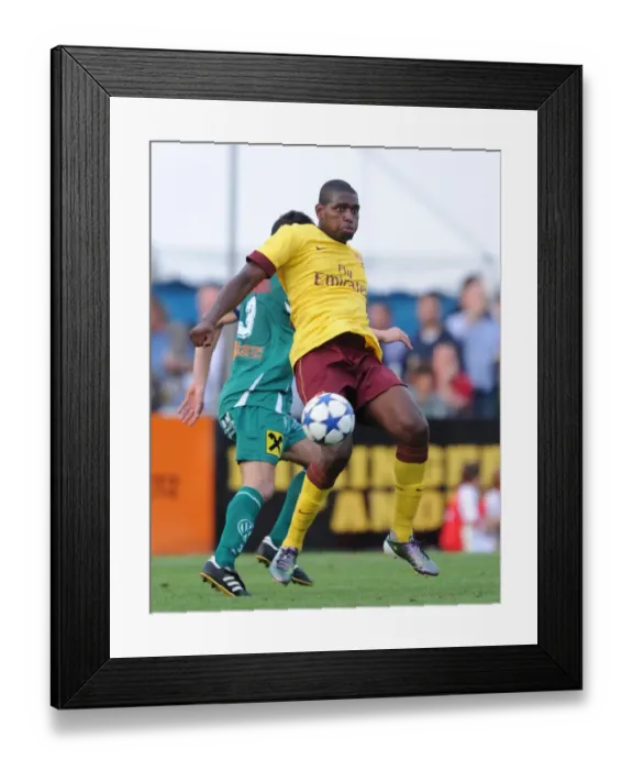 Framed Print : Jay Emmauel Thomas (Arsenal) Dombi (Neusiedl). SC Neusiedl 0: 4 Arsenal Framed Print : Jay Emmauel Thomas (Arsenal) Dombi (Neusiedl). SC Neusiedl 0: 4 Arsenal