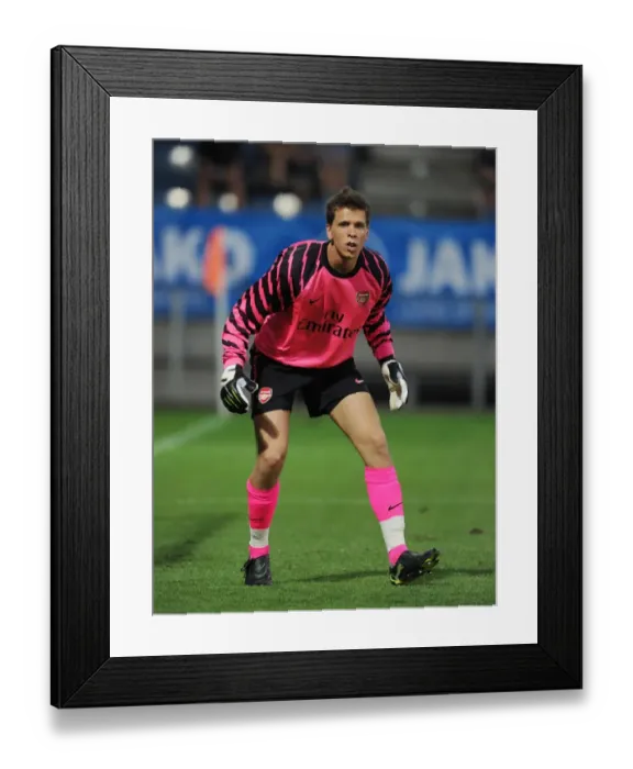 Framed Print : Arsenal's Szczesny Shines: 4-0 Crush of Sturm Graz, Austria 2010 Framed Print : Arsenal's Szczesny Shines: 4-0 Crush of Sturm Graz, Austria 2010