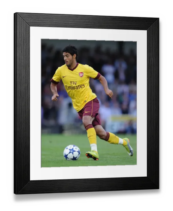 Framed Print : Arsenal's Carlos Vela Scores Four Goals in 0:4 Victory Over SC Neusiedl, Austria 2010 Framed Print : Arsenal's Carlos Vela Scores Four Goals in 0:4 Victory Over SC Neusiedl, Austria 2010