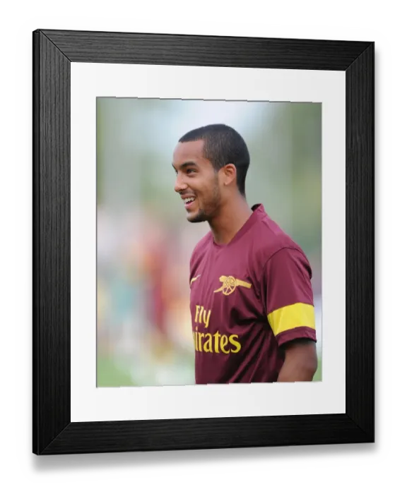 Framed Print : Theo Walcott's Dominance: Arsenal Crushes SC Neusiedl 4-0 Framed Print : Theo Walcott's Dominance: Arsenal Crushes SC Neusiedl 4-0