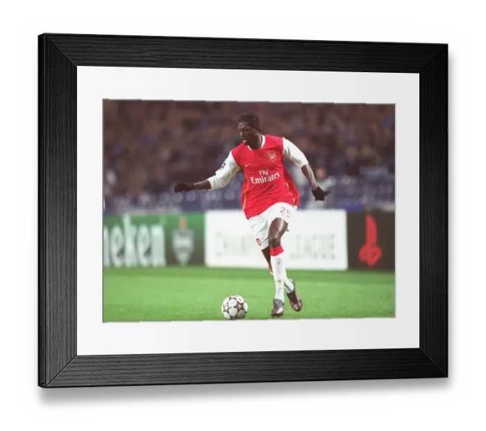Framed Print : Adebayor's Battle: 0-0 Stalemate in Champions League vs. FC Porto Framed Print : Adebayor's Battle: 0-0 Stalemate in Champions League vs. FC Porto