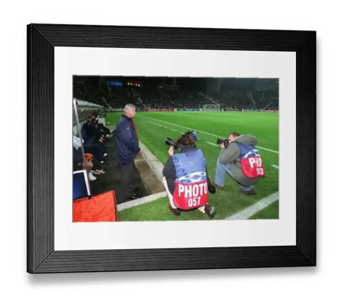 Framed Print : Arsene Wenger vs. FC Porto: A 0-0 Stalemate in the Champions League