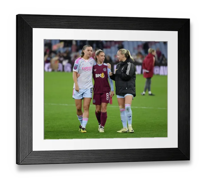 Framed Print : Aston Villa v Arsenal FC - Barclays Women's Super League