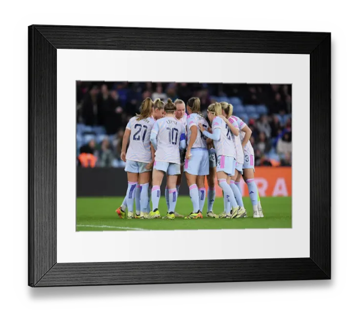 Framed Print : Aston Villa v Arsenal FC - Barclays Women's Super League